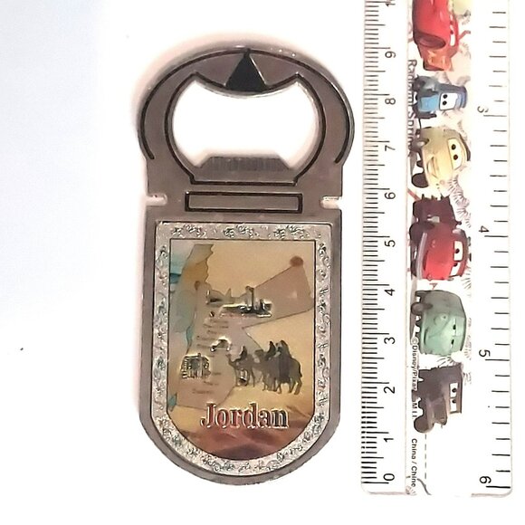 Jordan Middle East Bottle Opener Travel Fridge Magnet Souvenir - Picture 3 of 3